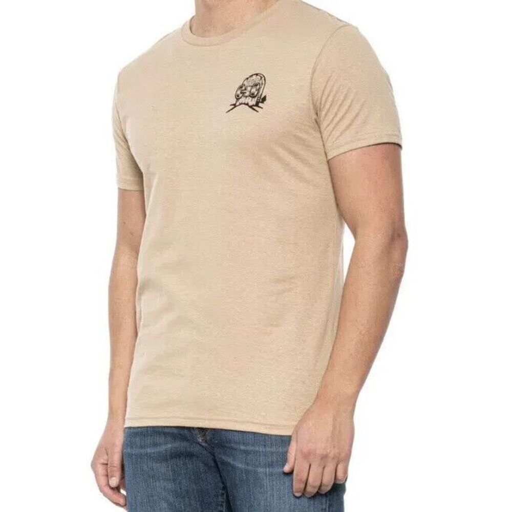 VOLCOM Stone LIVIN TIL DEAD Men's T Shirt L Modern Fit Skater RIP Skateboard